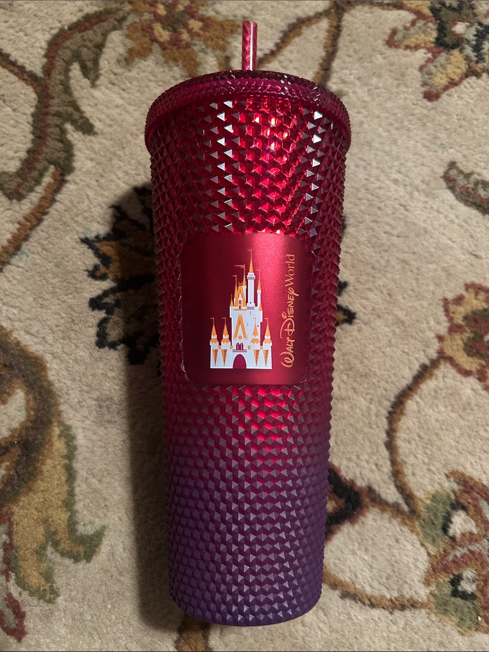 Disney world Studded Ombre Tumbler New